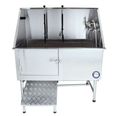 Flying Pig Grooming Stainless Steel Dog Bath Tub