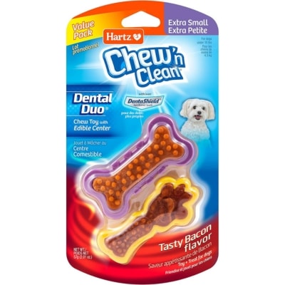 Hartz Chew 'n Clean Dental Duo