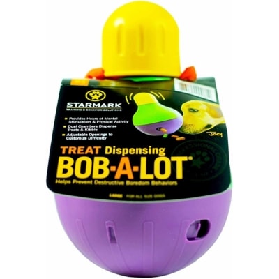 Starmark Bob-A-Lot Interactive Dog Toy