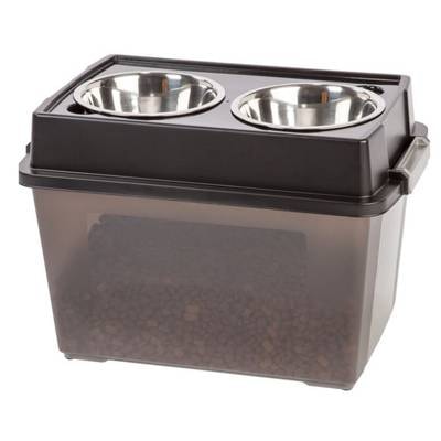 IRIS Elevated Feeder with Food Storage