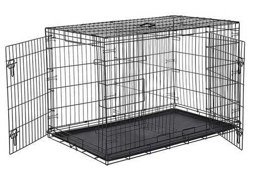 black-metal-dog-crate
